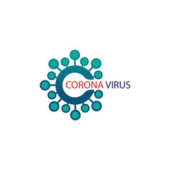 Fototapeta na wymiar virus corona virus vector and mask design logo viral vector and design icon symbol