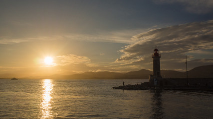 Tramonto a Saint Tropez