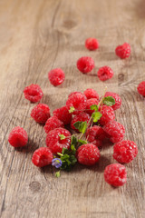 group of raspberry, berry fruit and leaf