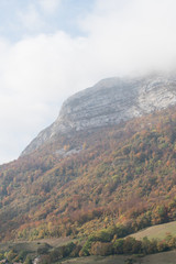 Fototapeta premium view of mountains