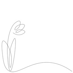 Flower background design vector illustration