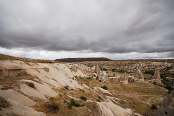 Goreme Valley, Cappadocia, Nevsehir Province in the Central Anatolia Region of Turkey, Asia.