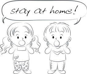 stay at home