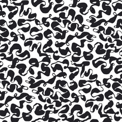 BW color hand drawn massy stroke seamless texture