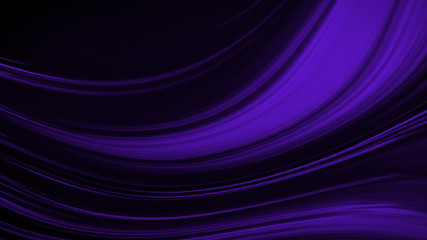 Abstract  purple black background with waves luxury. 3d illustration, 3d rendering.
