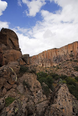 Ihlara Valley in Cappadocia. Ihlara Valley ( Peristrema Monastery ) or Ihlara Gorge is the most famous valley in Turkey for hiking excursions.
