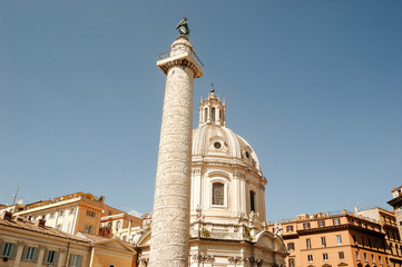 Obraz premium Roma Italia Columna de Trajano