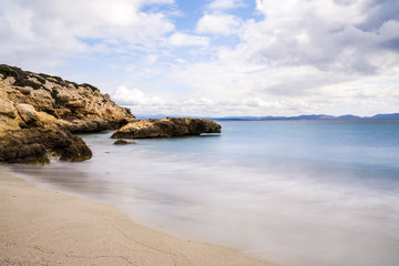 Coaquaddus Beach in Sant'Antioco, Sardinia