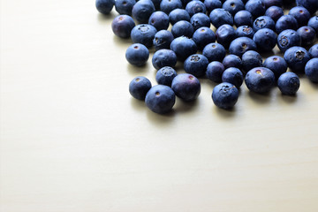 Fondo con arandanos, con aporte de nutrientes beneficiosos para nuestro organismo