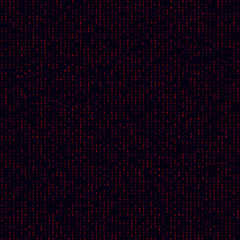 Digital pattern. Red filled hexagonal seamless pattern. Neat background. Neat vector illustration.