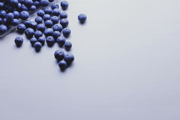 Close up arandanos, con aporte de nutrientes beneficiosos para nuestro organismo