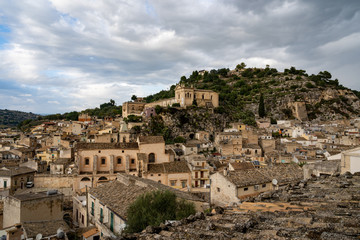 Fototapeta na wymiar The stunning Scicli Italy (Sicily)