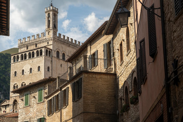 Fototapeta premium Gubbio, historic city in Umbria, Italy