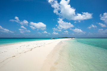 Malediwy-piękne plaże i lazurowa woda - obrazy, fototapety, plakaty