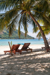 Beach and seascape at Pulau Perhentian