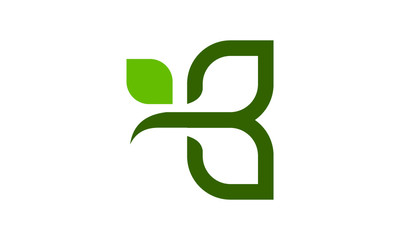 green leaf logo