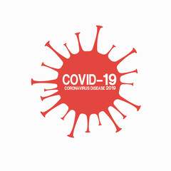 Prohibition icon shape. biological hazard risk logo symbol. Contamination epidemic virus da