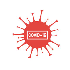 Prohibition icon shape. biological hazard risk logo symbol. Contamination epidemic virus da