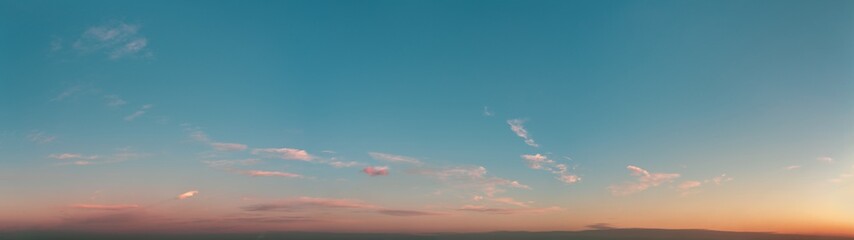 Fantastic clouds at sunrise
