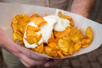 Handmade crisps