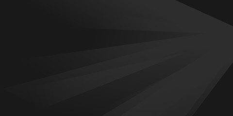 Simple Black Background. Black polygonal triangular mosaic background for web, presentations and prints. Vector illustration