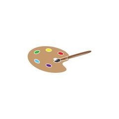 paint brush vector illustration design
