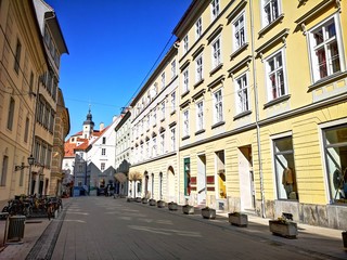 Fototapeta na wymiar Graz Altstadt und Sehenswürdigkeiten