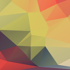 Abstract Color Polygon Background Design, Abstract Geometric Origami Style With Gradient