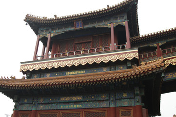 Fototapeta na wymiar Chinesiche Häuser