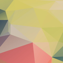 Abstract Color Polygon Background Design, Abstract Geometric Origami Style With Gradient