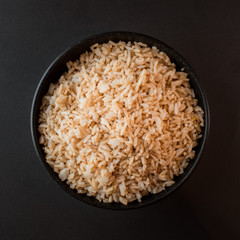 white rice in a bowl