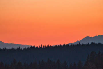 Obraz premium Sonnenuntergang
