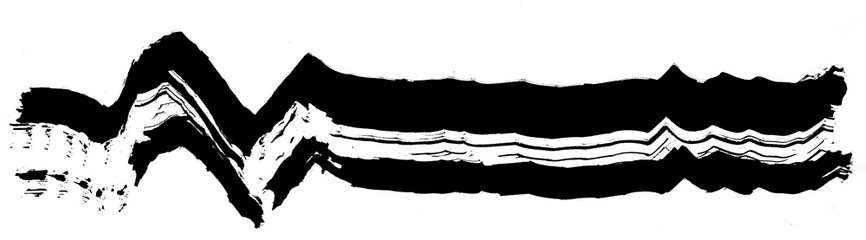 Brush paint strokes. Texture brushes and modern grunge brush lines. Ink brush artistic design element for frame design. Isolated elements set. Rough smears and stains