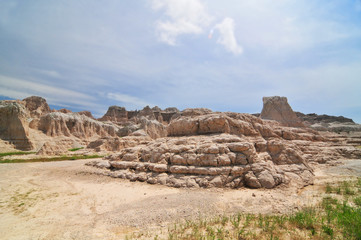 Badlands National Park  -  American national park located in southwestern South Dakota. 