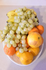 Fresh Fruits in the Bowl