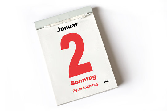 2. Januar 2022 Berchtoldstag