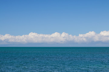 sea and blue sky
