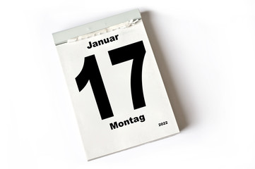 17. Januar 2022