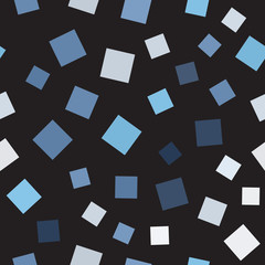 Square pattern. Seamless vector background