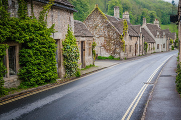 Fototapeta na wymiar Castle Combe, small village in the Cotswolds