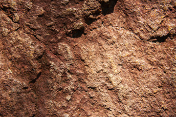Sandstone stone surface with iron. Background, texture