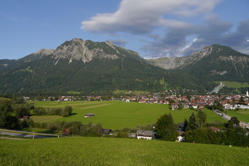 Fototapeta na wymiar Oberstdorf Allgäu