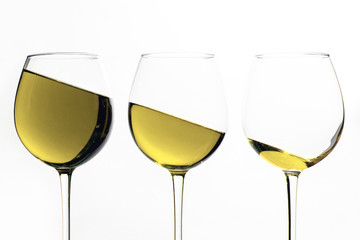 glass of white wine