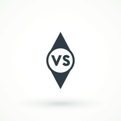 Versus Or VS Letters Icon Logo Design Inspiration logo template design element competitor, game, sport, rival and more.