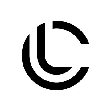 Letter LC, CL logo template