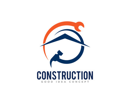 Construction Building Logo Icon Design Vector