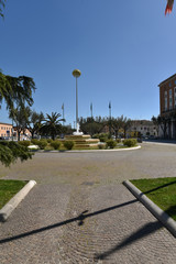Square in Foggia by Morning, Puglia, Italy