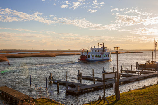 Paddle Wheel Steamer, Zingst, Baltic Sea