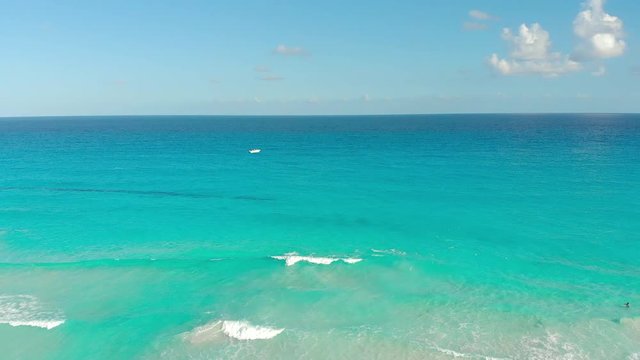 Beautiful View Of Turquoise Colored Ocean Water During Day Time