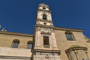 Historical Cathedral of Foggia by Morning